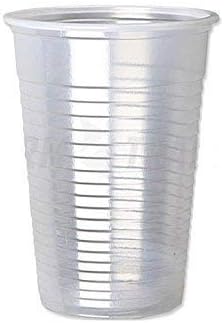 We Can Source It Ltd – 1000 Disposable Clear Plastic Drinking Cups 7oz – Vending Machine & Water Cooler Compatible – Recyclable Polypropylene Cold Drink Cups for Office, Catering, Events & Parties