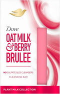 Dove Oat Milk & Berry Brulee Beauty Bar whole body bar enriched with plant milk for soft and smooth skin 141 g