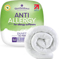 Slumberdown Anti Allergy Double Duvet 10.5 Tog - Allergy UK Approved All Year Round Double Quilt for Allergy Sufferers - Made in the UK, Anti Bacterial and Machine Washable Bedding (200 x 200cm)