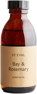 St Eval | Scented Reed Diffuser Refill | Uplifting, Herbal Fragrance | Made in Cornwall | Scented Diffuser Oil Refill | Ideal for Home and Office (Bay and Rosemary)