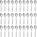 Teaspoons, Funnydin 36 Pieces Tea Spoons Set, 5.9 Inch, Spoons Cutlery for Tea, Coffee, Cake, Dessert & Salad, Dishwasher Safe, Cutlery Starter Spoons, Dessert Spoon, Tea Spoon for Restaurant