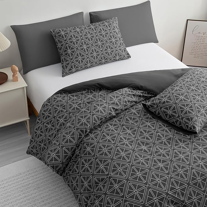 Pamposh Double Duvet Set Premium Brushed Microfiber Duvet Cover Double Ultrasoft Hypoallergenic Duvet Double Cover Set Non Iron Luxury Bedding Sets With Zipper Closure