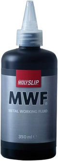 MOLYSLIP - MWF | Metal Working Fluid | Withstands Extreme Pressure | Reduce Heat and Friction on Metal Tools | Maximise Tool Life | Improved Quality of Workpieces with Finer Tools | 350ml