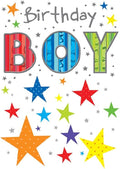 Piccadilly Greetings Happy Birthday Card for A Boy - 7 x 5 Inches