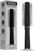 Round Hair Brush Hairdressing Round Curling Comb Adding Volume Shine Wet Dry Hairbrush Radial Hairbush Perfect For Combing Curling Hair Drying Styling & Straightening L 23cm x Dia 5cm (1Pc)