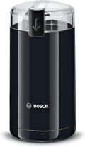 Bosch Coffee Electric Grinder, for 75 g Beans with One Touch Operation, Safety Function, Stainless Steel Chopping Blade, 180 watts, Black, MKM6003NGB