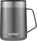 Contigo Streeterville Desk Mug Insulated Coffee Thermal Mug with Stainless Steel Handle