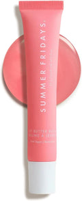 Summer Fridays Lip Butter Balm - Hydrating Lip Mask, Shea Butter, Vegan - Pink Sugar, 14g