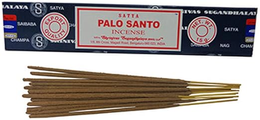 Satya Palo Santo Incense Sticks x 3 Boxes -15 per Box