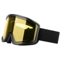 Unisex Snow Goggles Windproof Ski Glasses for Cycling, Motorcycle, Snowboarding, and Mountain Climbing - Black and Yellow