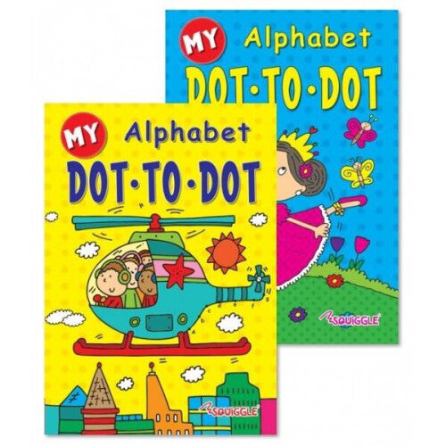 1x A4 Kids Dot To Dot Puzzle Book School Child Activity Children Kids Colouring