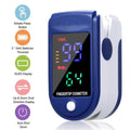 Finger Pulse Oximeter Blood Oxygen Heart Rate Monitor Pr Saturation Meter Shytmv