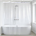 ARVO Clear Shower Curtain 180 x 180 cm (71 x 71 Inch) | Peva Waterproof & Anti-Mould Bathroom Curtain – Transparent Shower Curtain Liner – Hooks Not Included