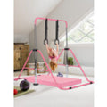 (5-pink) Gymnastics Bar Training Kip Bar With Grips