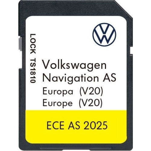 VW (AS) V20 2024 / 2025 MIB2 Discover Media Sat Nav SD Card Map Update