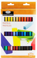 Royal & Langnickel Essentials 36 Soft Square Sketching Pastels Assorted Colours CPH-A36
