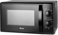 Swan Manual Microwave, 5 Power Levels, Defrost, 35 Minute Timer, 20L, 700W, Black, SM4420BLK