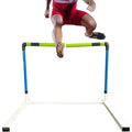 Athletics Hurdles - Adjustable Metal Practice Hurdles for Speed Training - 4-Piece Set, Track and Field Equipment
