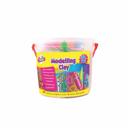 Modeling Clay Set Educational Creative Gift Soft Play Doh Plasticine