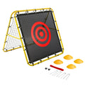 Double-Sided Football Training Net Soccer Target Goal Rebounder