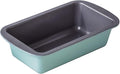 The Great British Bake Off 2lb Loaf Tin, Bread tin for Baking, 900g Capacity, for Banana, White & Seeded Loaves, Official GBBO Logo, Non Stick Coated Carbon Steel, Duck Egg Blue, 23cm x 13cm x 7cm