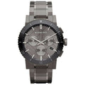 Burberry BU9381 Gunmetal Dial Grey Ion-Plated Men's Watch