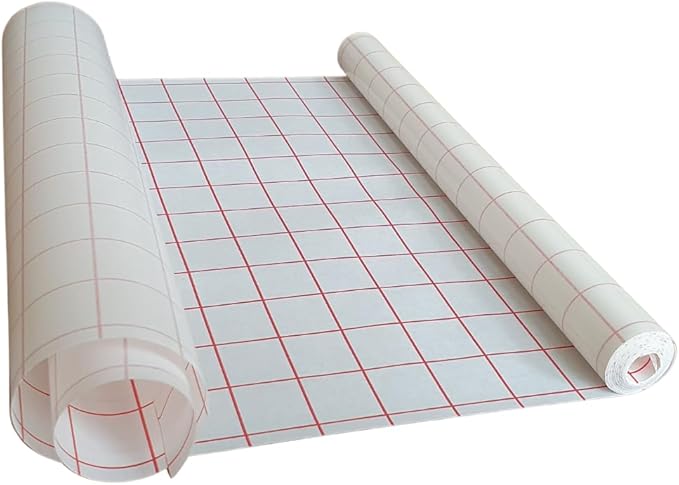 Hydia Book Cover Film Self Adhesive Book Covering Film Clear Sticky Back Plastic for Cover and Transparent (33cm x 3 Meter)