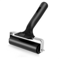 Rubber Roller,Brayer Rollers for Crafting 3.74inch Roller Black Printing Inking and Stamping