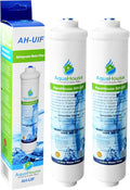 2X AquaHouse AH-UIF External Fridge Water Filter fits Samsung DA29-10105J & LG 5231JA2010B Fridge Freezers (Replaces External Filters only)