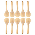 10Pcs DIY Wooden Maracas - Hand Percussion Rattles with Crisp Blow Sound for Kids Parties & Party Favors