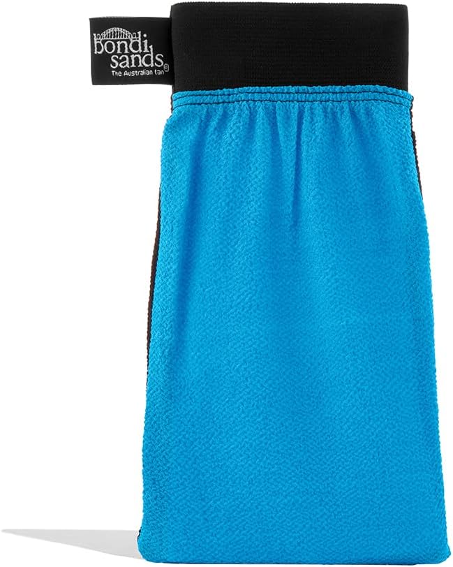 Bondi Sands Exfoliating Mitt | Dual-Sided, Multi-Purpose Glove Exfoliates to Prep Skin for a Flawless, Streak-Free Self Tan and Erases Unwanted Tanning Errors, Durable + Reusable | Includes 1 Mitt