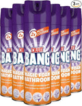 Cillit Bang Magic Foam Bathroom Cleaner, Powerful Active Formula, Brilliant Shine, Time-Saving, 600ml, Pack of 3, Ultimate Power Cleaning Solution.