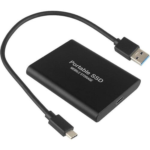 (Black, 128TB) Mobile Hard Drive Ssd Solid State M2 High-speed Usb3.0 2tb 4tb 8tb 16tb 20tb 25tb 30tb 64tb 128tb