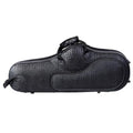 Water- PU Crocodile Pattern Alto Saxophone Big Bag -Black