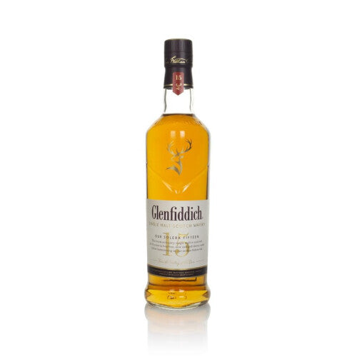 Glenfiddich 15 Year Old Single Malt Scotch Whisky, 70cl