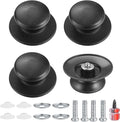 4 Pcs Pot Lid Knob, Universal Replacement Pan Lid Cover Knobs, Kitchen Cookware Knob Handle, Bakelite Circular Handgrip