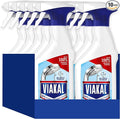 Viakal Limescale Remover Spray, Classic, Cleaning Products, Bathroom Cleaner Spray, 5 Litre (500 ml x 10), Toilet Cleaner Limescale Remover