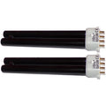 UVBrite BLB-PL/9W 365nm 2G7 Blacklight Bulb for UV Money Checkers (SafeScan 50/70, Zzap D20/D30)