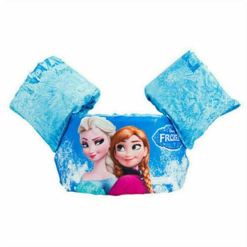 (Frozen) Baby Life Jacket Float Vest Kid Swimming Ring Pool Armbands Toddler Buoyancy Aid
