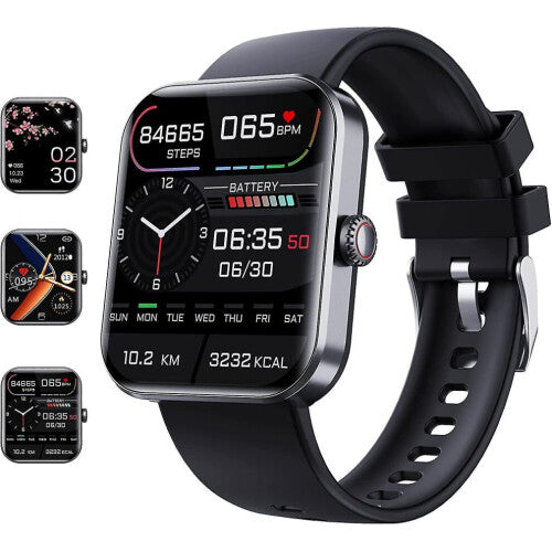 F57l Blood Glucose Monitoring Smartwatch, Fitness Tracker With Blood Pressure Smart Watch For Men Women