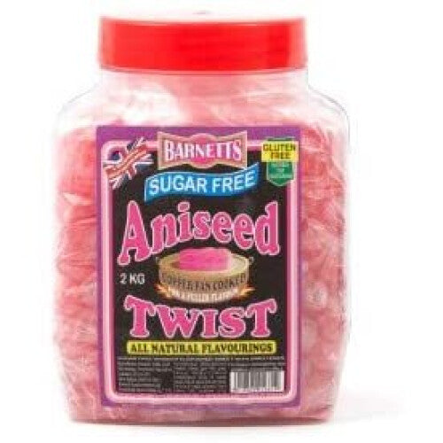 BARNETTS Sugar Free Aniseed Twist 500g