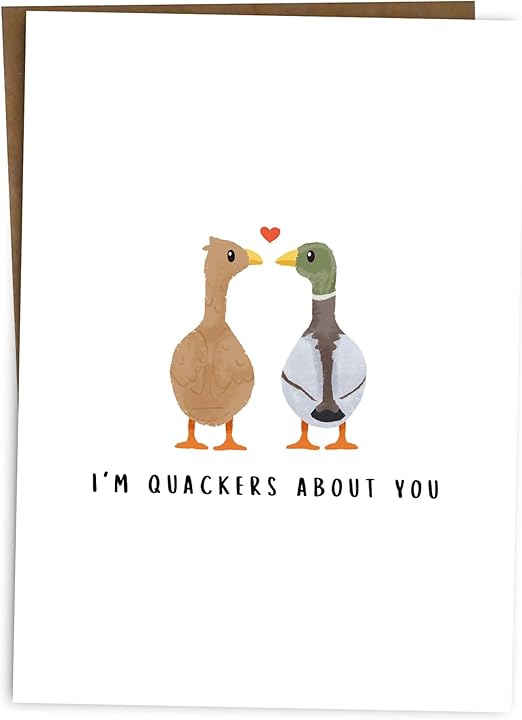 BYANIKA Happy Anniversary Card | Valentine's Day, Love You, Wedding Anniversary, Birthday | Romantic For Her, Him, Girlfriend, Boyfriend, Wife, Husband To Be, Partner, Fiance, One I Love | Cute Pun