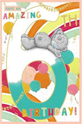 Me To You Tatty Teddy Age 6 Birthday Card, Have An Amazing Birthday! - Official Collection
