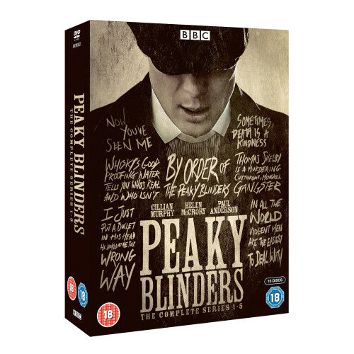 Peaky Blinders - Series 1 - 5 (includes 4 Art Cards) [2019] (DVD)