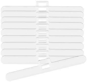 50 Vertical Blind Top Hangers for 89 mm (3.5 Inch) Slats, White,Spare Parts For Repair