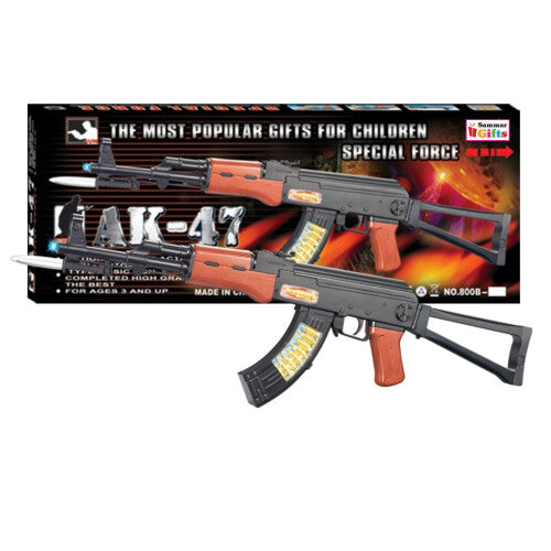 AK-47 Toy Gun Battery Powered (UK Army Force)Assault Rifle Machine Gun