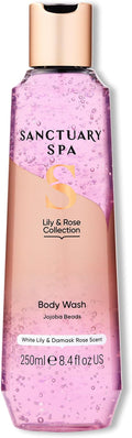Sanctuary Spa Lily and Rose Shower Gel, Body Wash, Vegan and Cruelty Free, 250ml