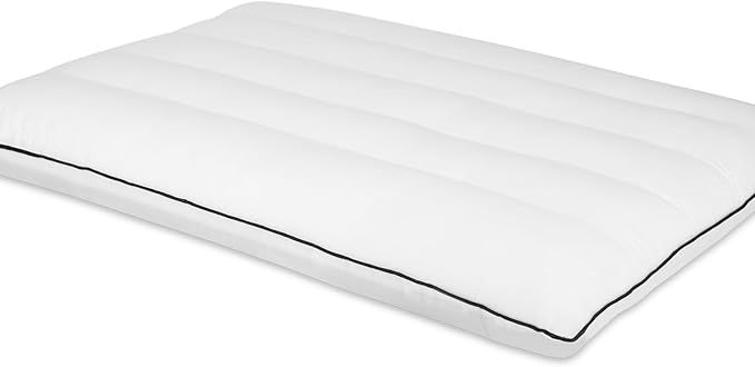 MINUPWELL Ultrathin Pillows, Flat Pillows for Sleeping Thinly with 7D 6.3cm Height Support, Slim Bed Pillows for Stomach Sleeper, Low Profile Pillow Queen - 45x76cm