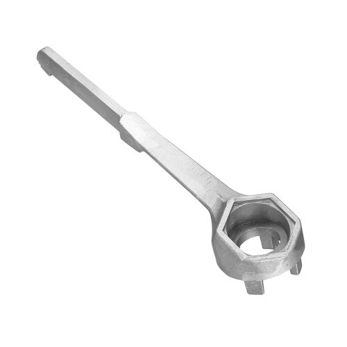 Bung Wrench, Drum Wrench Aluminum Barrel Opener Tool for 10 15 20 30 50 55 Gallon Barrels, Fits 2 and 3/4 inch Caps