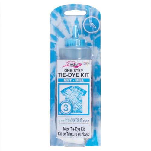 Tulip One-Step Tie-Dye Kit  Vibrant Colors for Fabric 4 fl oz  Sky
